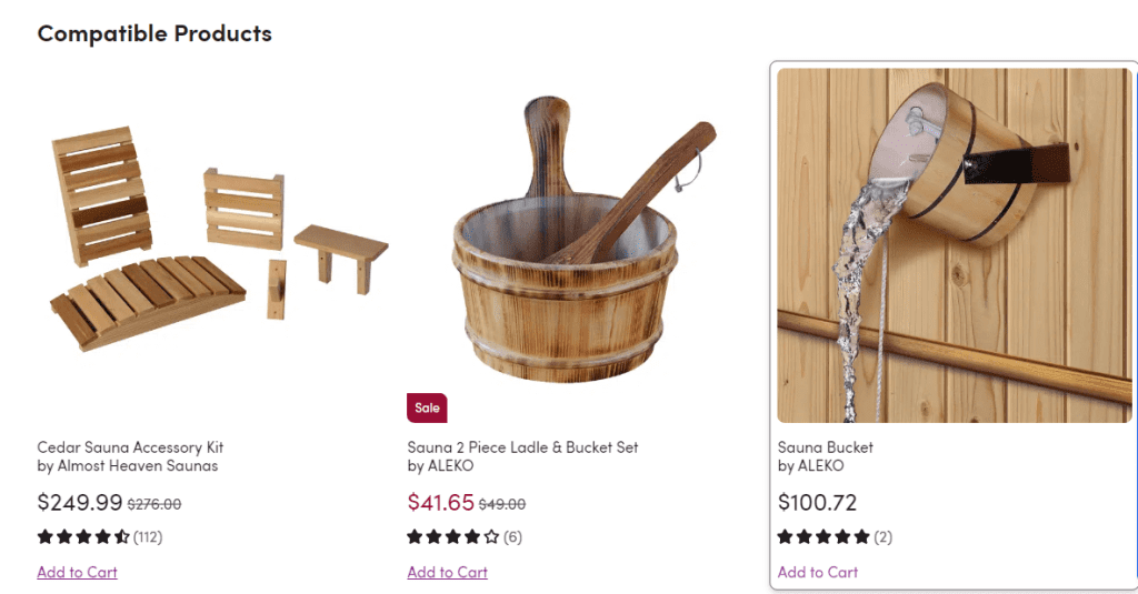 niche with related items