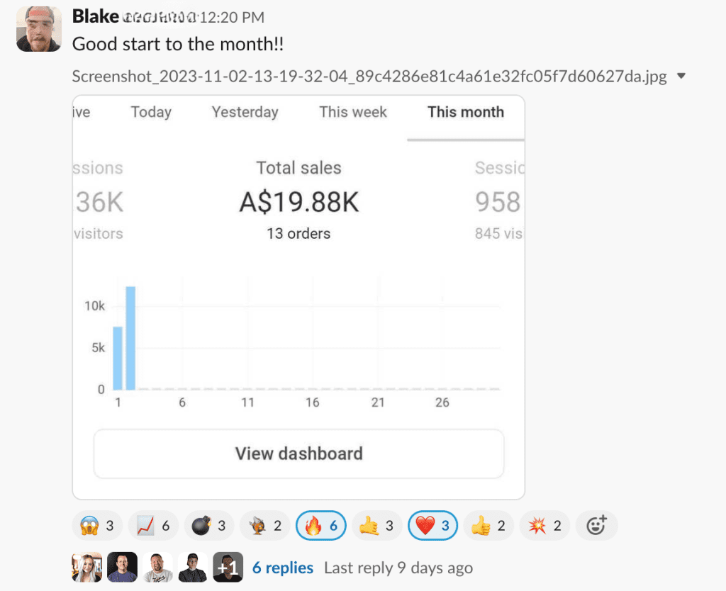 blakes dropshipping success story