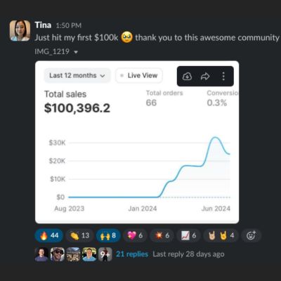 dropship breakthru results tina