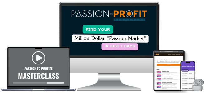 learn high ticket dropshipping with the passion to profit blueprint